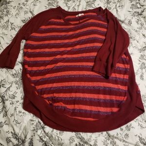 Maurice's 3/4 sleeve sweater size L